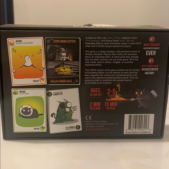 Exploding Kittens Card Game - Picture 2 of 2